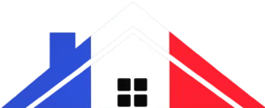 Logo maison numérique Milo facade aux couleurs de la France en Haute-Garonne